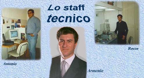 Lo staff tecnico
